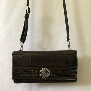 Brighton Brown Wallet/Organizer with Strap